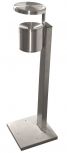 Standascher TKG Rondo Senior Edelstahl 2,4 Liter und Dach